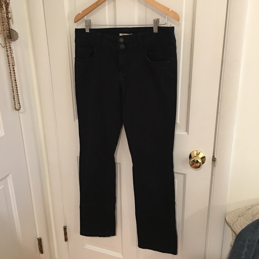 CAbi black jeans size 8